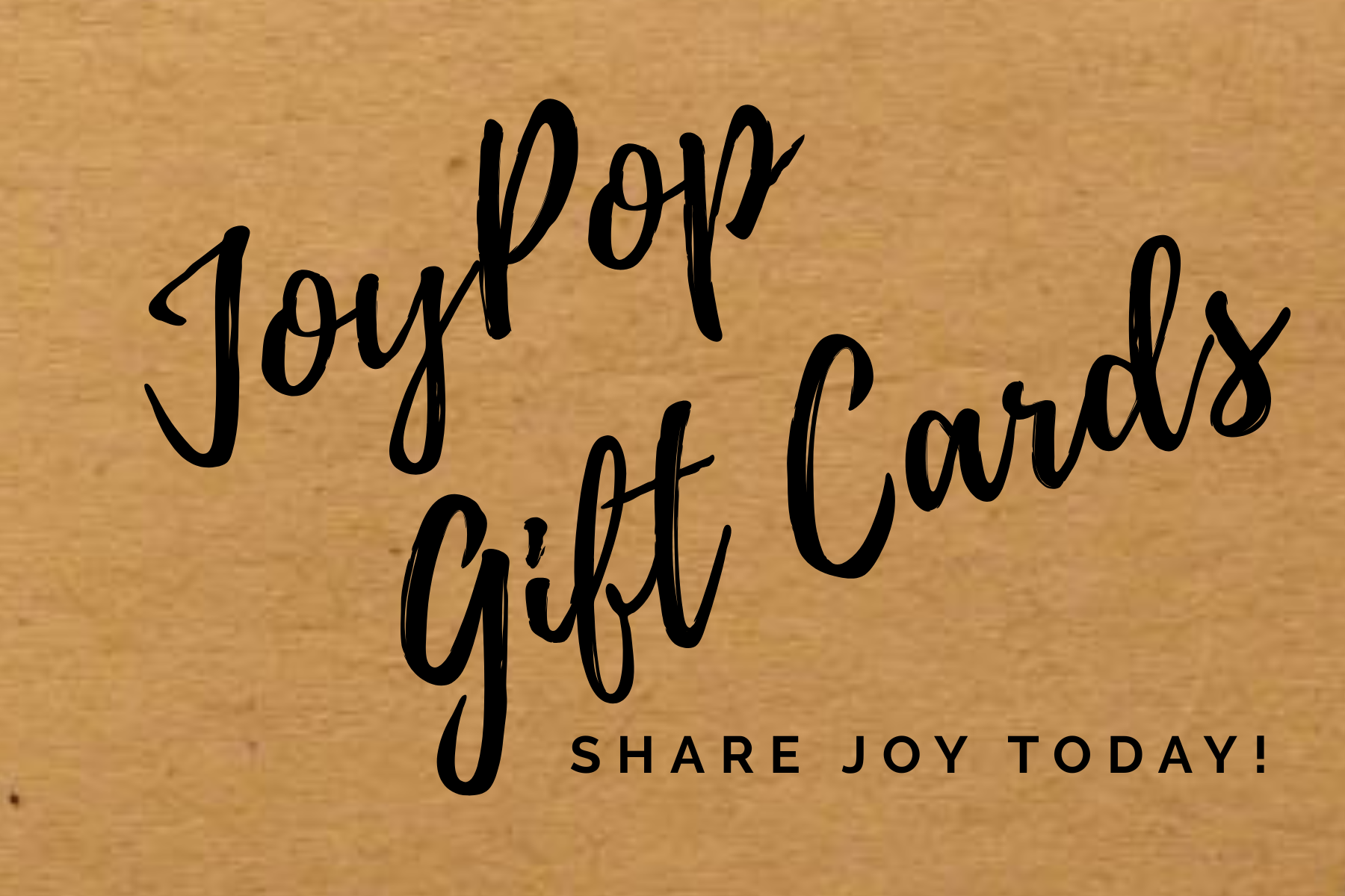 JoyPop Digital Gift Card